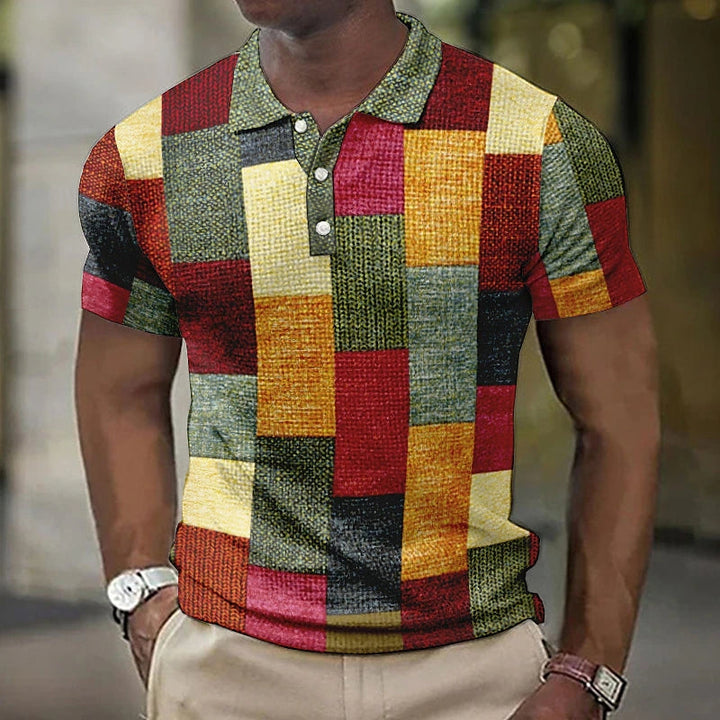 Henry™ - Stylish Multi-Color Polo Shirt