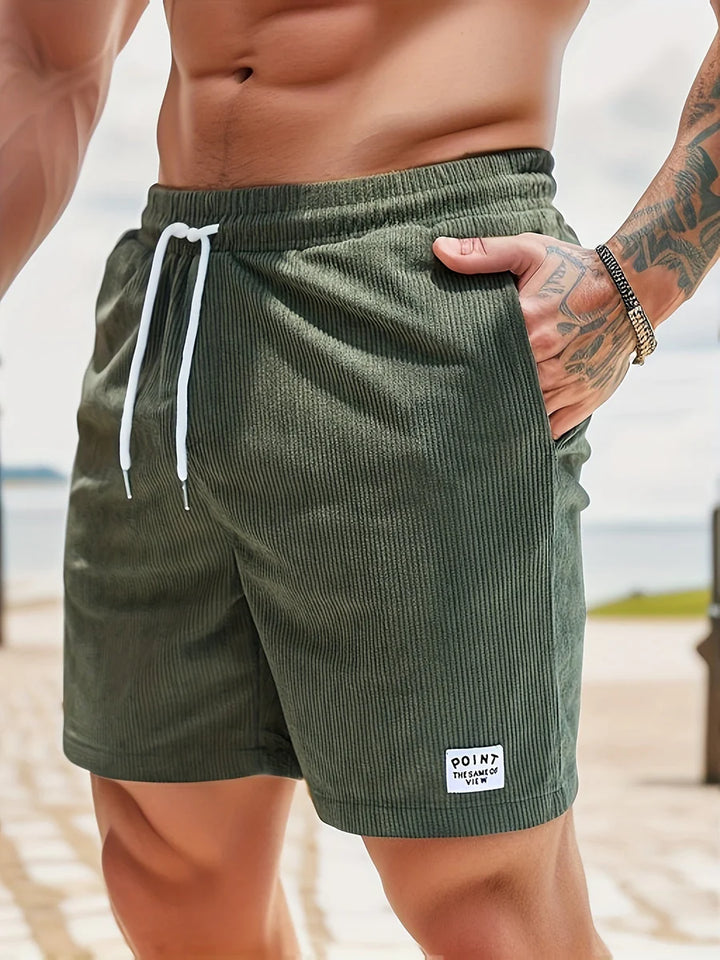 Andreas - Handcrafted Striped Shorts