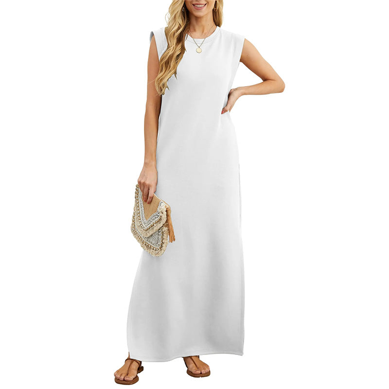 Yllona™ - Sleeveless Casual Maxi Dress